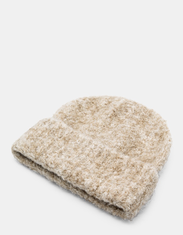 Morgan & Taylor - Freya Boucle Beanie in Cream