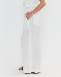 ALEXANDRA - Teri Pants White
