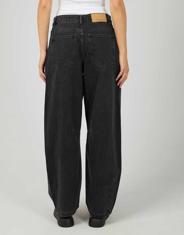 All About Eve - Hallie Barrel Leg Jean Coal