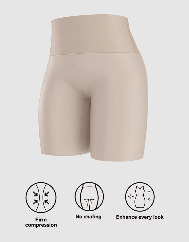 Leonisa - PowerShorts Tummy Control & Anti-Chafe Short
