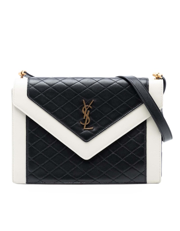 Pre-Loved by Azura Reborn - Pre-Loved Bicolor Quilted Lambskin Gaby Crossbody