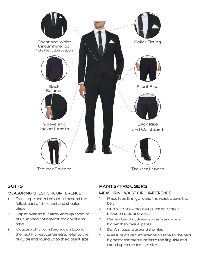 Van Heusen - Wool Blend Check Suit Pant