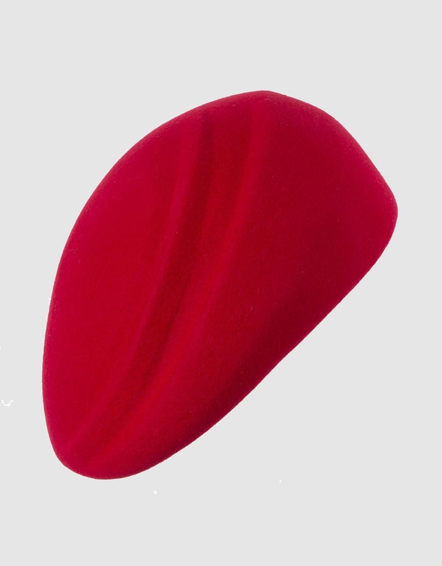 Max Alexander - Winter Red Felt Designer Hat