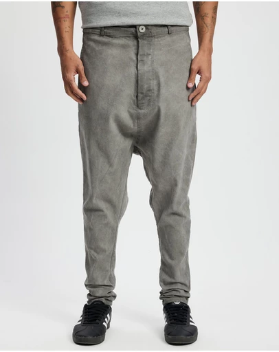Surrounded By Ghosts - The Haxonite Super Low Crotch Tailored Denim Pants