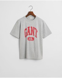 Gant - Teens GANT 49 Arch Print T-Shirt