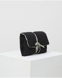 Phile - Plush Change Mat Wrap - Licorice Black