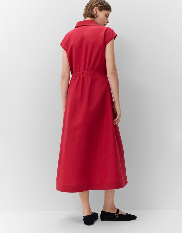 UNISON - Collared Midi Dress