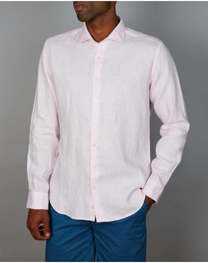 Abelard - Slim Fit European Pure Linen Shirt