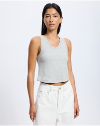 White By FTL - Wendy Rib Tank