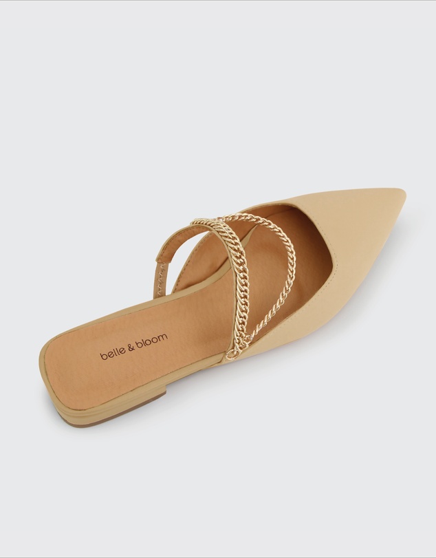 Belle & Bloom - On The Go Leather Flat