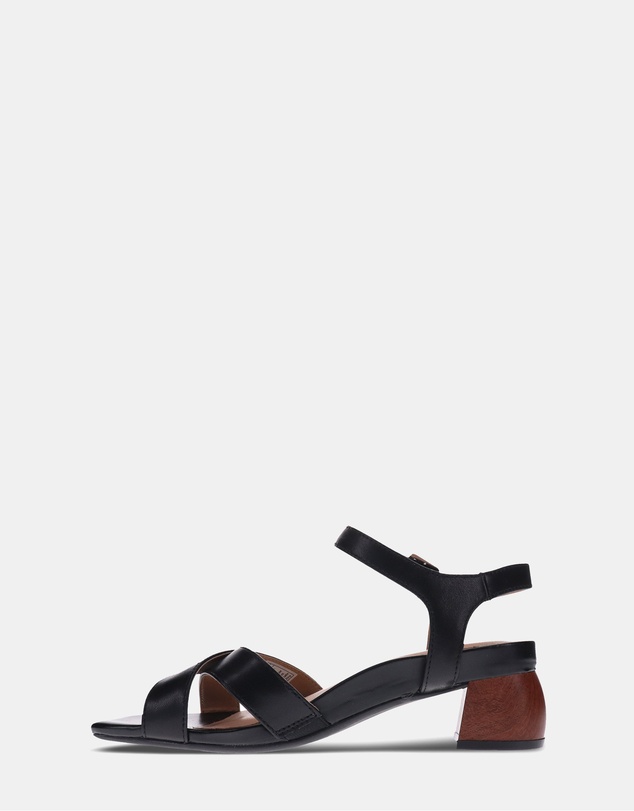 Mia Vita - Yara Heeled Sandal - Black
