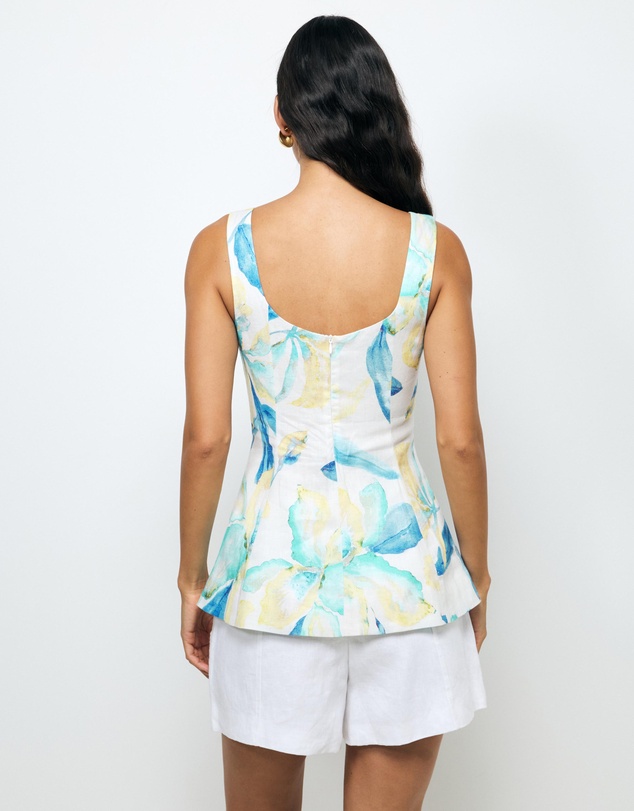 AERE - Kira Linen Top