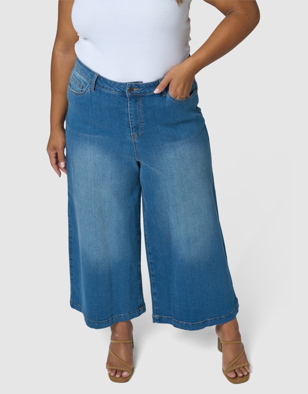 Indigo Tonic - Leigh Denim Culotte