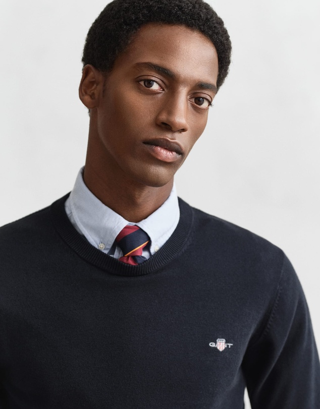 Gant - Classic Cotton Crew Neck Sweater