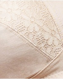 Naturana - Firm Control Plus Size Wirefree Bra With Lace