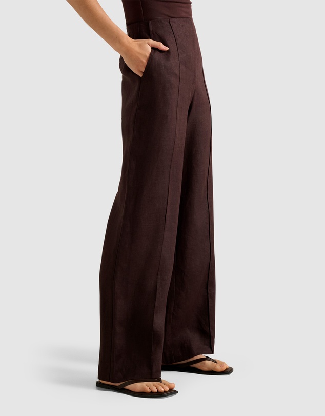Forever New - Posey Linen Wide Leg Pants