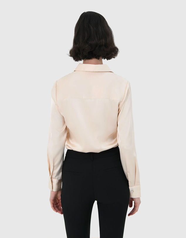 Forcast - Leon Loose Fit Satin Blouse
