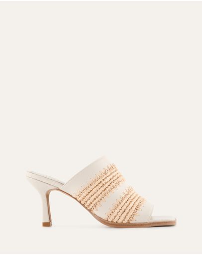 OFF WHITE LEATHER