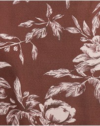 Petal & Pup - Solara Maxi Dress - Brown Floral Print