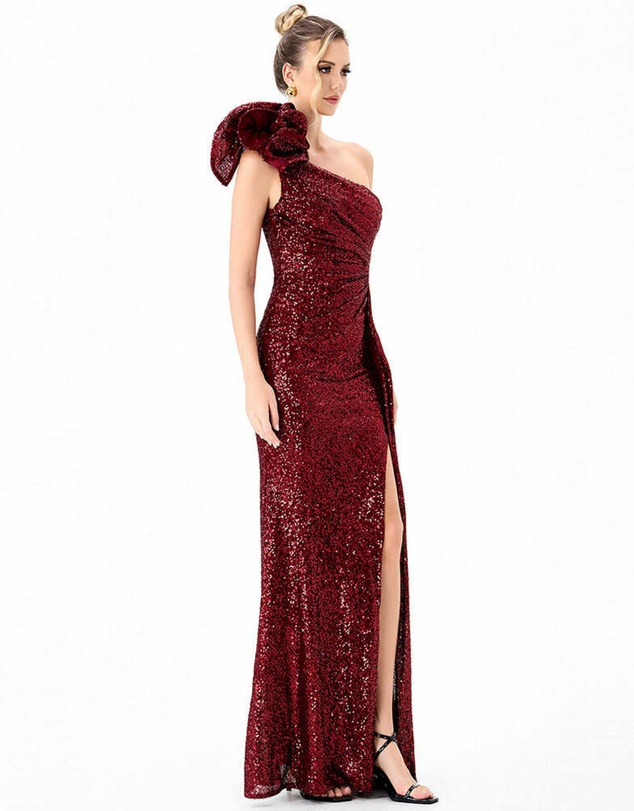 Bariano - Miller Statement Rosette Gown