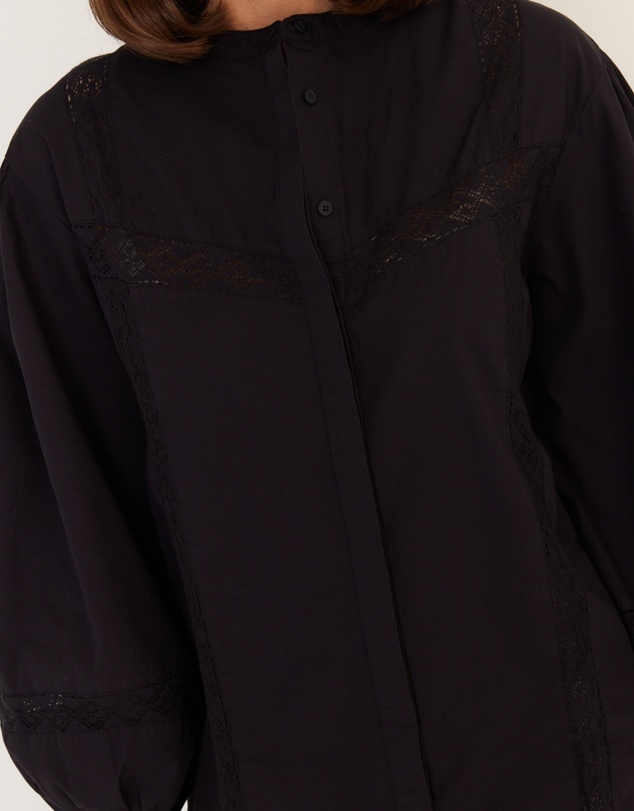 ALEXANDRA - Everett Blouse Black