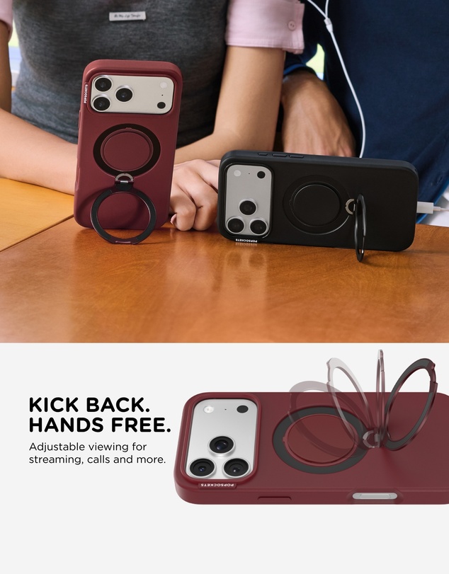 PopSockets - PopCase LowPro MagSafe Protective Phone Case for iPhone 17 / 18 Pro