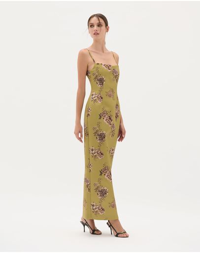 GREEN FLORAL