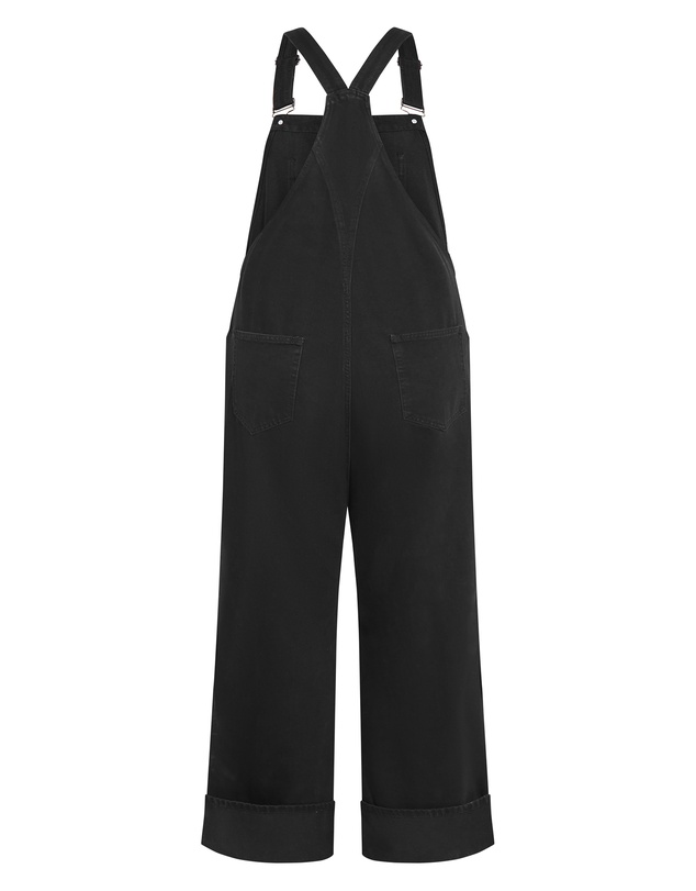 City Chic - Turn Up Denim Overall
