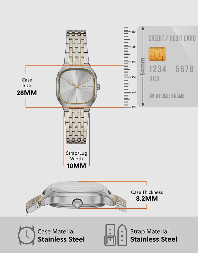 Skagen - Mellem Lille Multicolor Analogue Watch