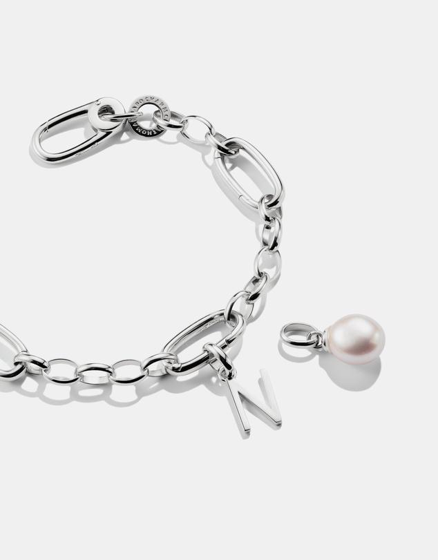 THOMAS SABO - THOMAS SABO Connect Charm letter N Silver