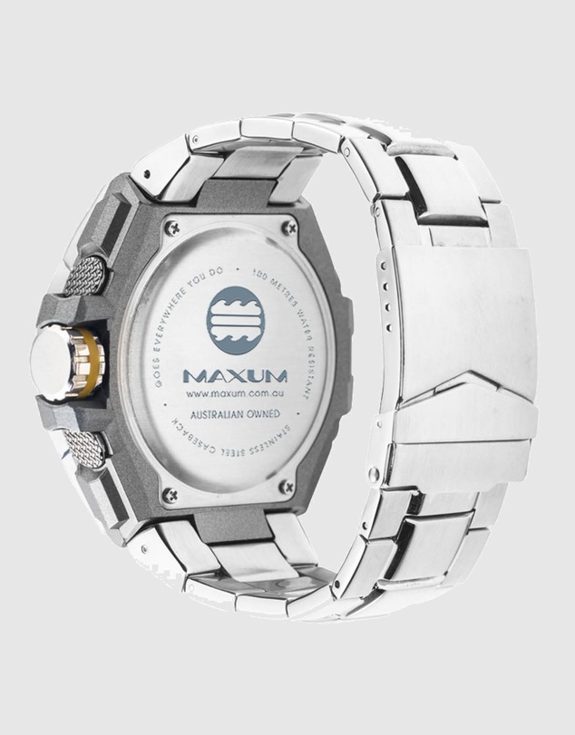 Maxum - Bulk Stainless Steel Analogue and Digital Watch