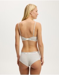 Cotton On Body - Branded Cotton Balconette Bralette