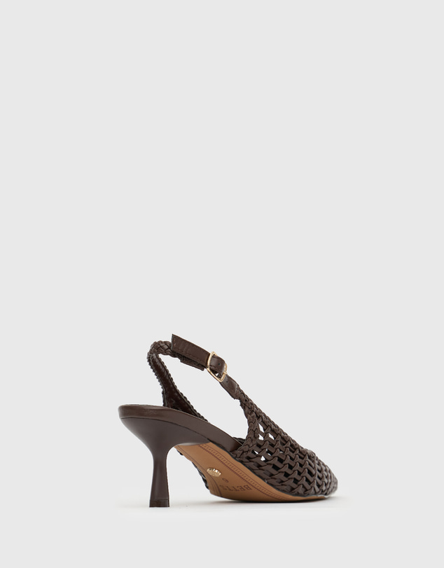Betts - Paradise Woven Slingback Pumps