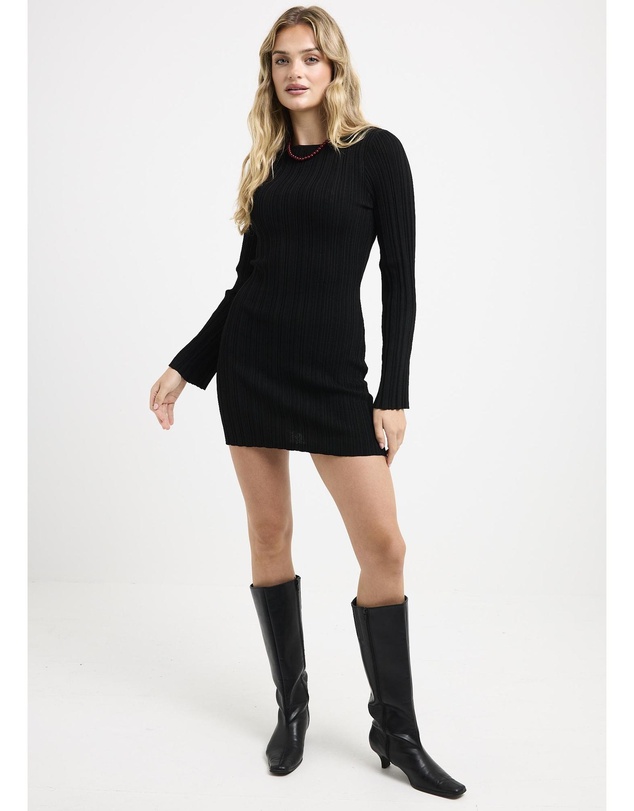 Subtitled - Tahlia Long Sleeve Knit Dress