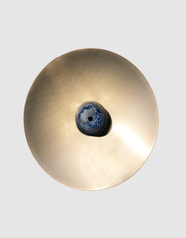 MAHO Sensory - Hoseki Mari - Lapis Luzuli crystal Incense burner