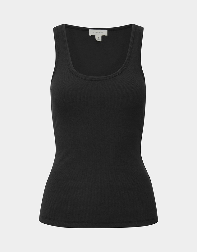 Forcast - Devin Ribbed Singlet Top