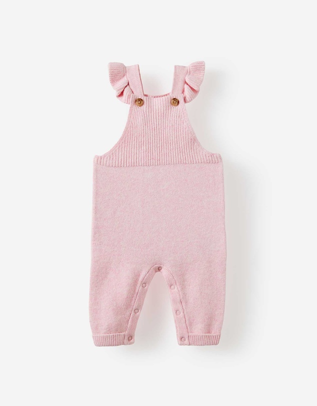 Cotton On Kids - Baby Organic Blend Knit Dungaree
