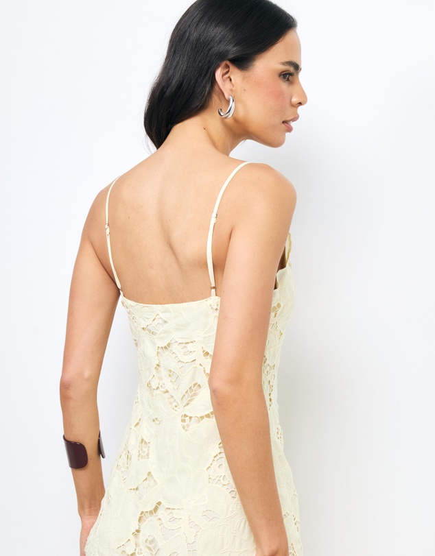 AERE - Evania Lace Maxi Dress