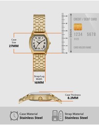 Fossil - Harlow Gold Tone Analogue Watch