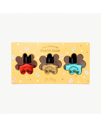 Oh Flossy - Beach Club Nail Polish Set
