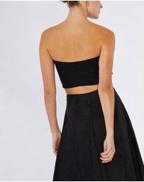 Amelius - Farah Linen Bandeau Top