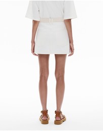 Witchery - Contrast Denim Skirt