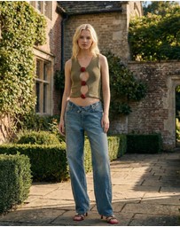 THE TALES - The Tales Rolled Waist Denim jean