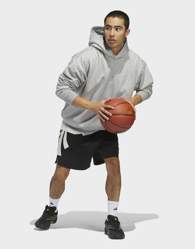 adidas Performance - adidas Basketball Fleece Hoodie (Gender Neutral) Mens