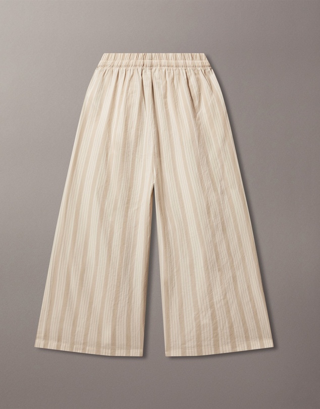 Calvin Klein Jeans - Girls Relaxed Striped Poplin Pants