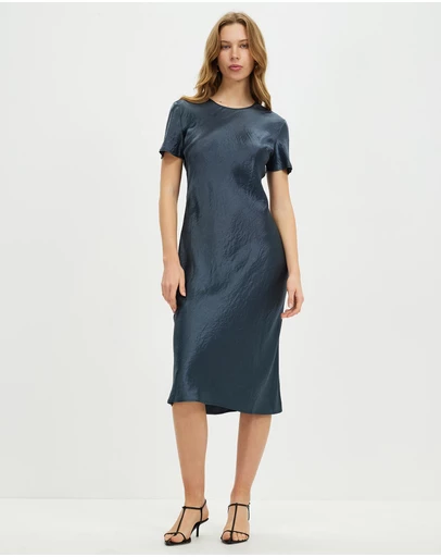 Third Form - Crush Bias Tee Midi Dress
