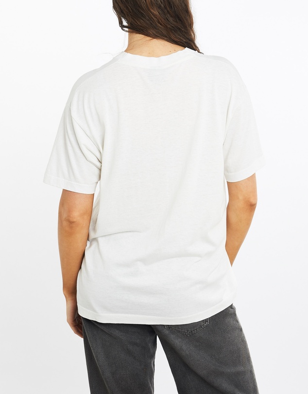 Vintage by The Real Deal - Pre Loved - Vintage 1989 Native American 'Calling The Buffalo' Tee