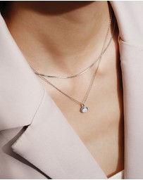 Ania Haie - Ania Haie Silver Flat S Link Chain Necklace