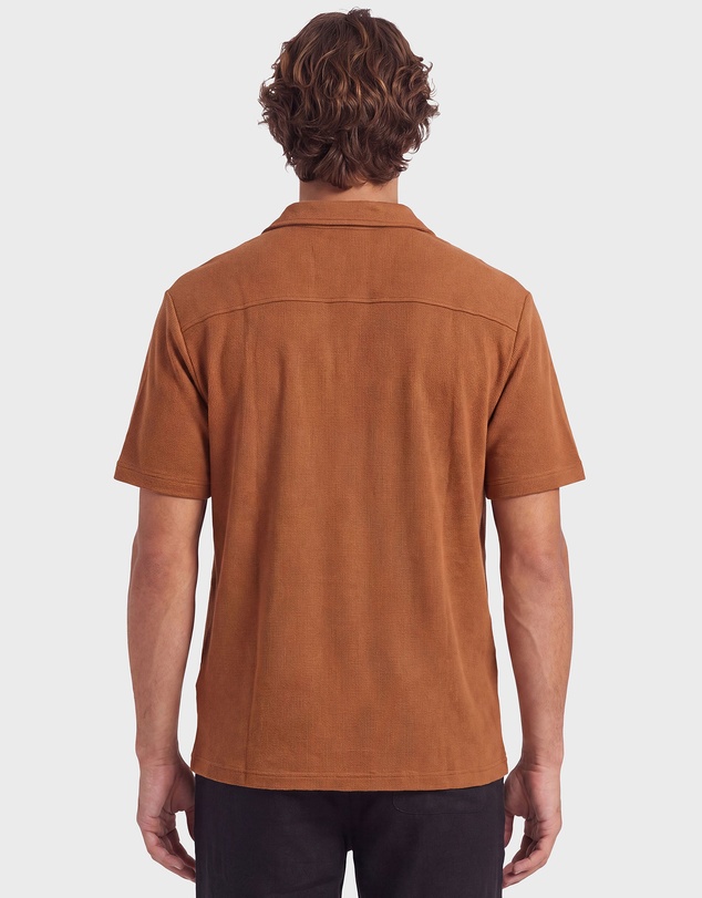 Academy Brand - Carlos Cotton Waffle SS Shirt