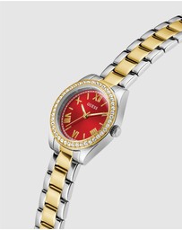 GUESS - Guess Mini Luna Ladies 2-Tone Analogue Watch